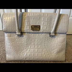 Kate Spade Pebbled Gray Satchel
